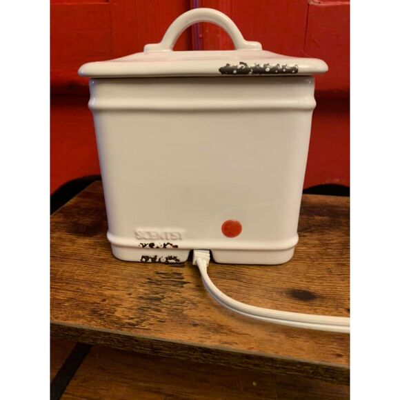 Scentsy Gather Together Element Wax Warmer Farmhouse Rustic Ceramic Retired EUC - Picture 3 of 3